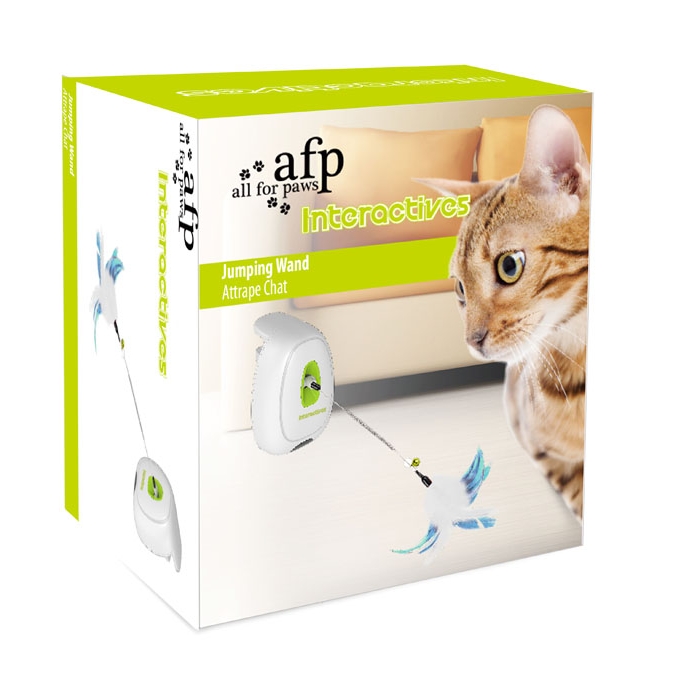 AFP INTERACTIVE CAT JUMPING WAND